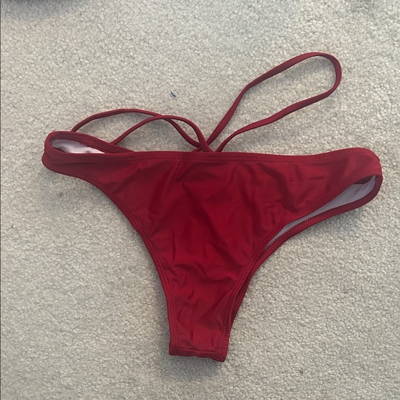 Red Wrap Bikini Set - Picture 8 of 8